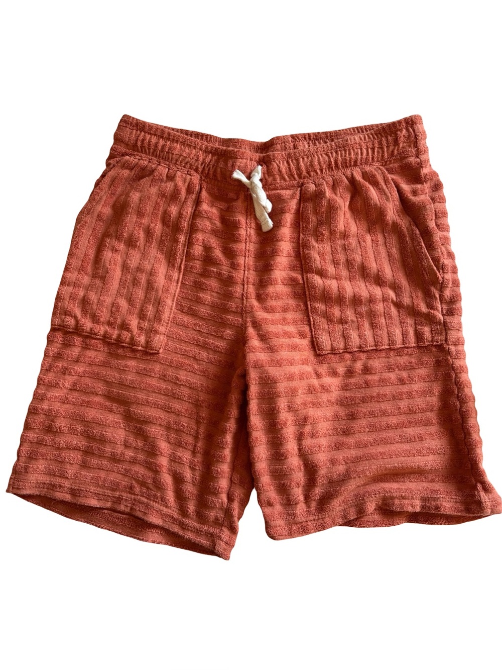Cat & Jack Girls Orange Terry Cloth Shorts